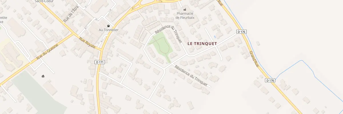 Plan du 51 Res du Trinquet à Fleurbaix