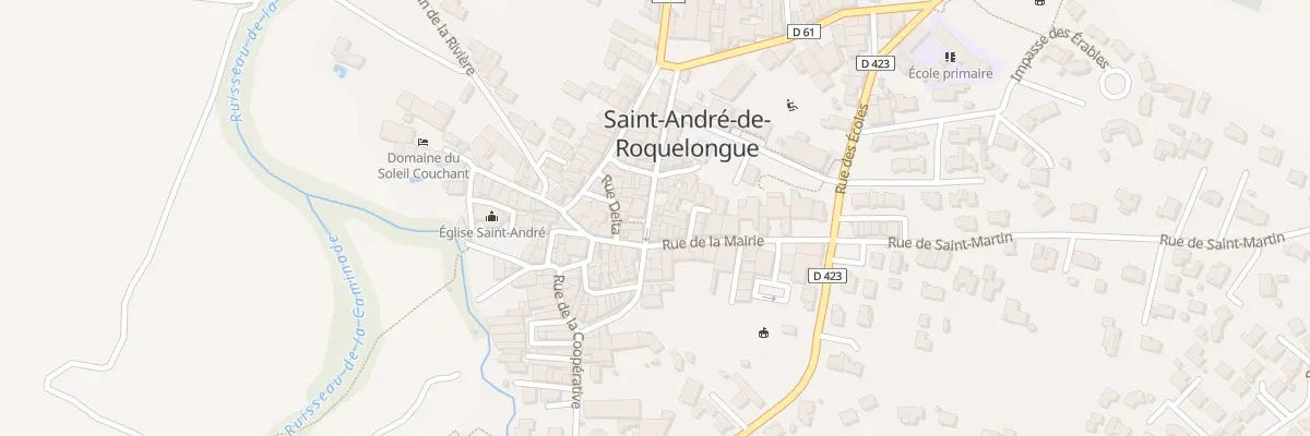 Plan du 153 Rue de l’Hôtel à Saint-André-de-Roquelongue