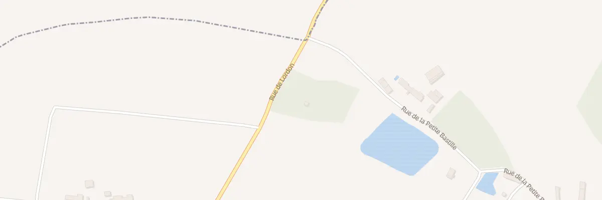 Plan du 1 Rue de Lordon à Chevannes