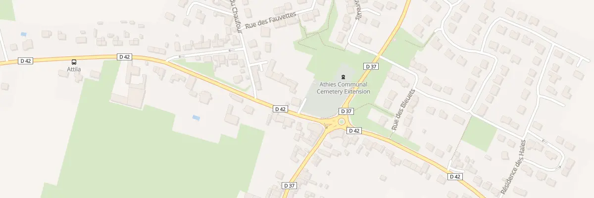 Plan du 1 Rue d’Arras à Athies