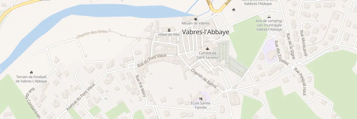 Plan du 1 Rue de la Murette à Vabres-l’Abbaye