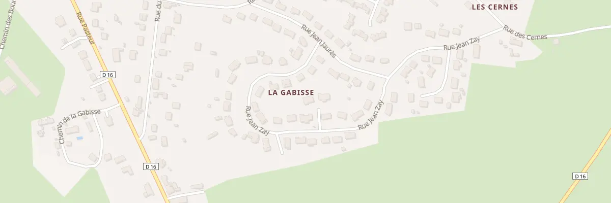 Plan du 21 Rue Jean Zay à Cosne-d’Allier