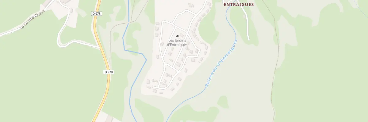 Plan du 5701 Entraigues à Égliseneuve-d’Entraigues