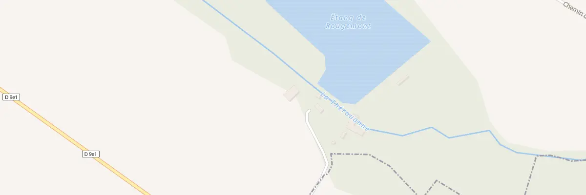 Plan du 5134 Etang de Rougemont à Forfry