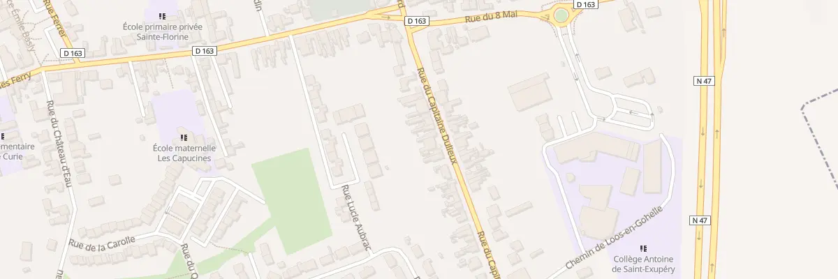 Plan du 15 Rue du Capitaine Dulieux à Douvrin