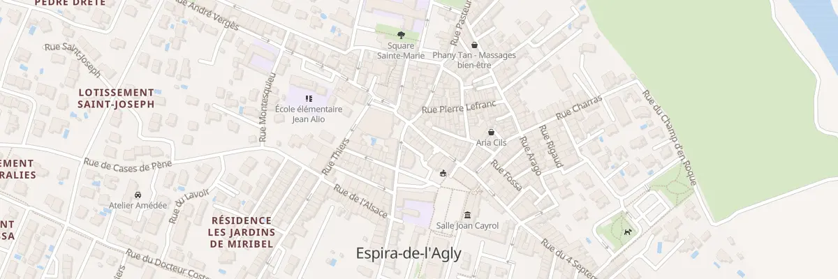 Plan du 11 Rue du Quatre Septembre à Espira-de-l’Agly
