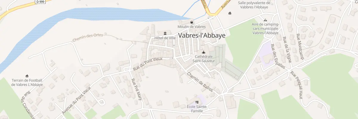 Plan du 2 Rue de la Murette à Vabres-l’Abbaye
