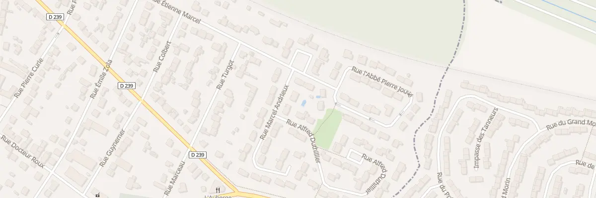 Plan du 1 Rue Marcel Andrieux à Montry
