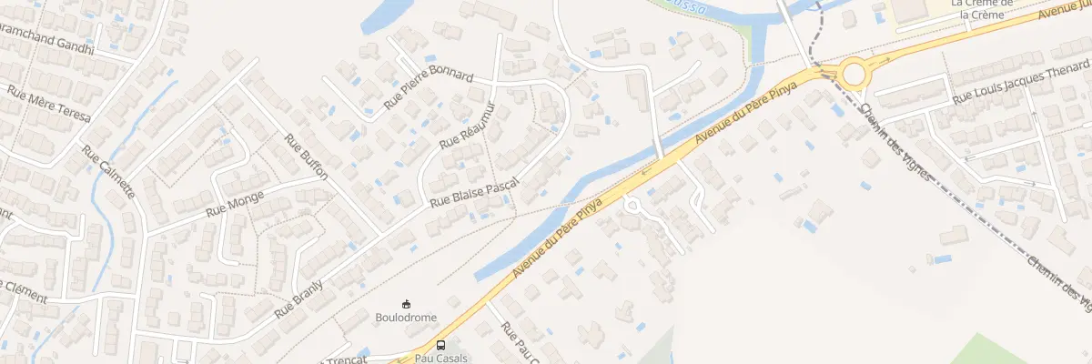 Plan du 18 Rue Blaise Pascal à Toulouges