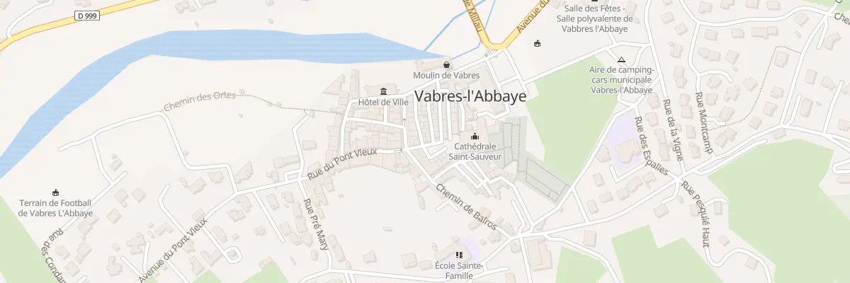 Plan du 4 Rue de la Tour à Vabres-l’Abbaye