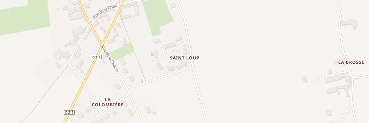 Plan du 5 Rue du Ham St Loup à Bransles