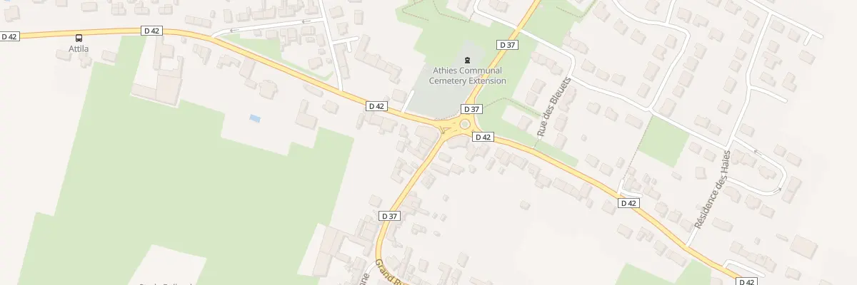 Plan du 1 Grande Rue à Athies