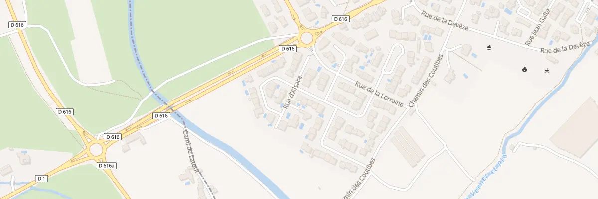 Plan du 2 Rue de Bourgogne à Saint-Estève