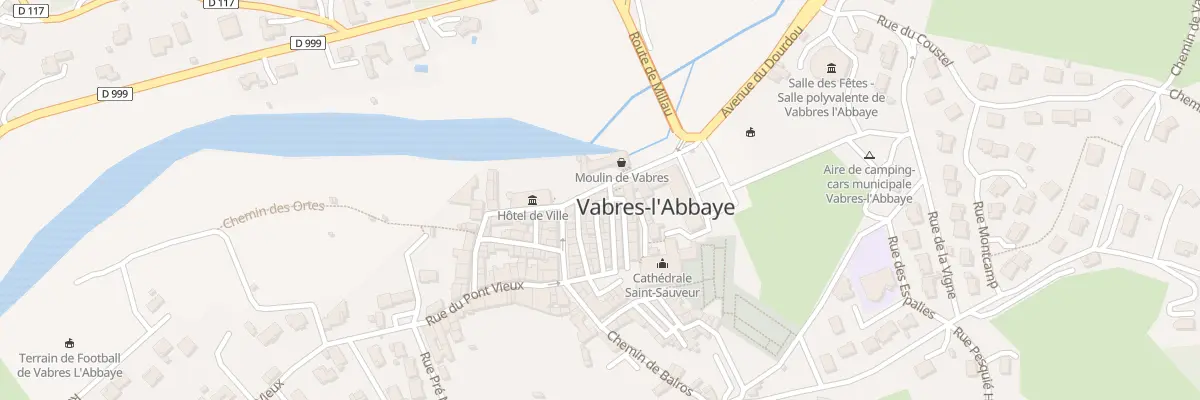 Plan du 5 Rue du Quai à Vabres-l’Abbaye