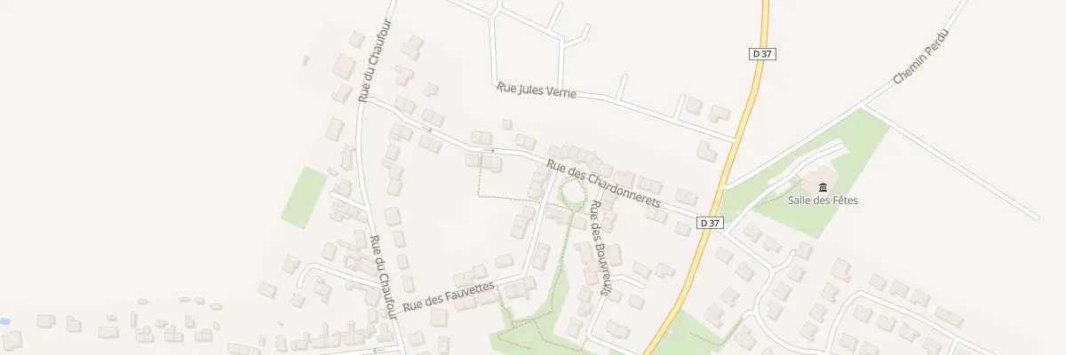 Plan du 20 Rue des Fauvettes à Athies