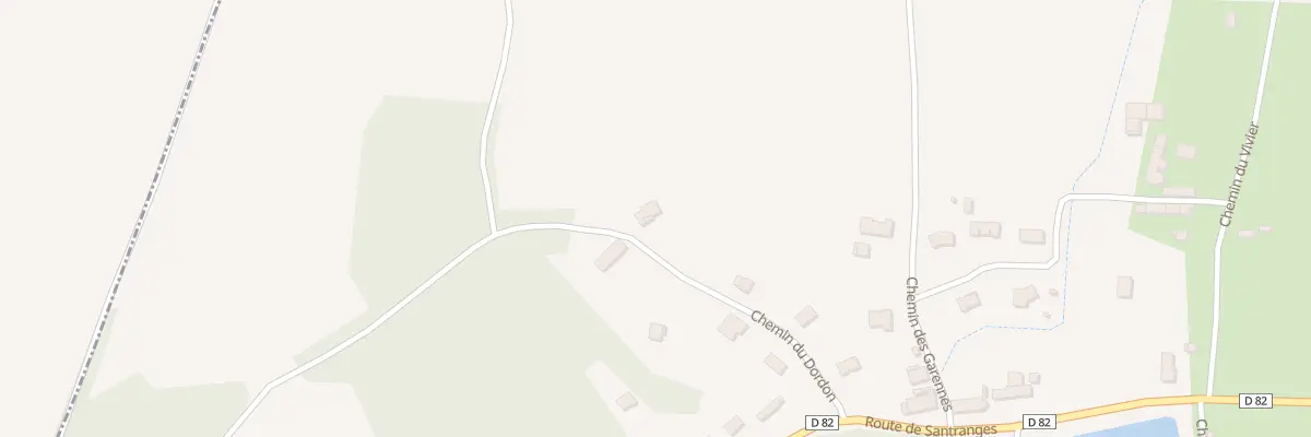 Plan du 10 Che du Dordon à Belleville-sur-Loire