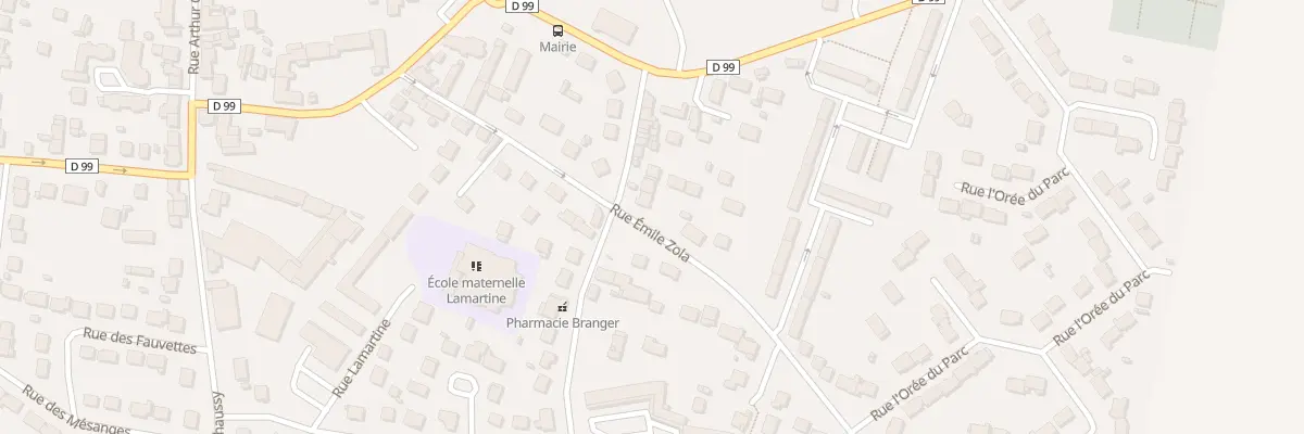 Plan du 17B Rue Emile Zola à Verneuil-l’Étang