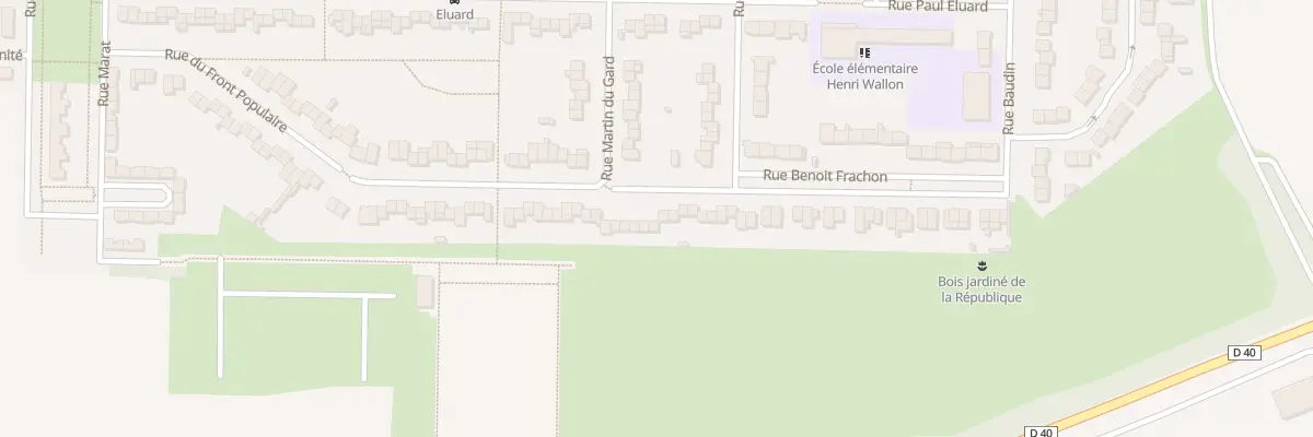 Plan du 53 Rue du Front Populaire à Avion