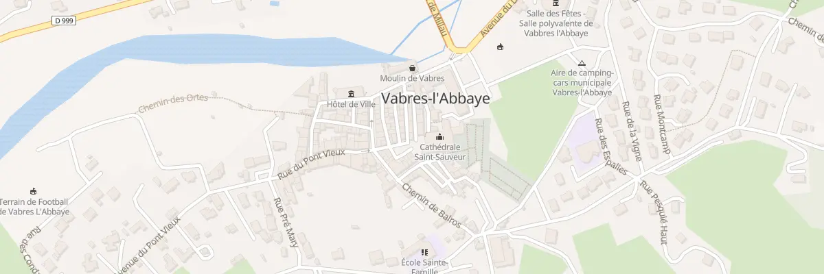 Plan du 5 Rue du Four à Vabres-l’Abbaye