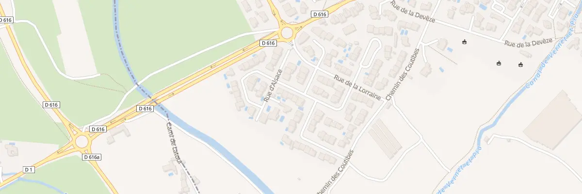 Plan du 6 Rue de Bourgogne à Saint-Estève