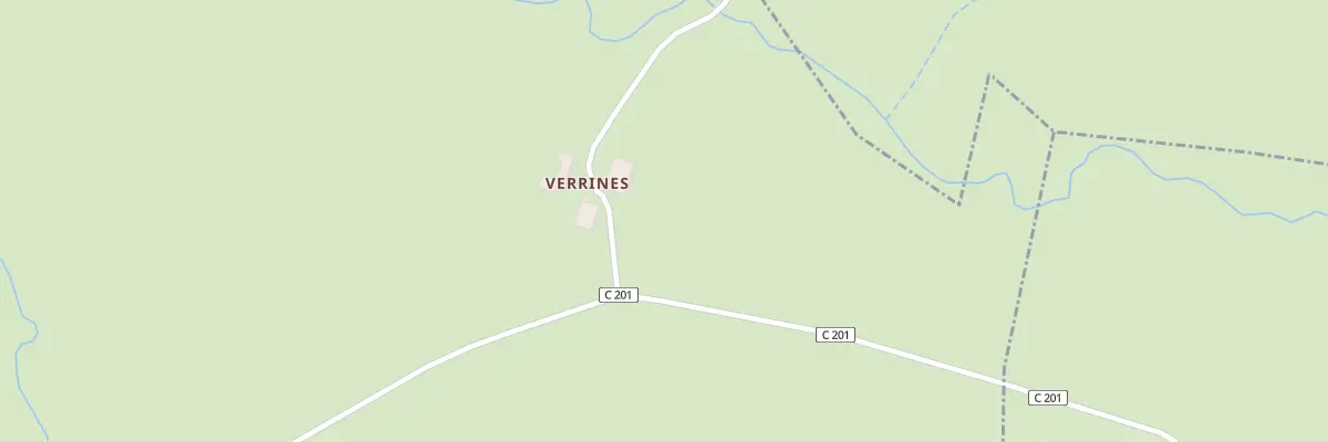 Plan du 1 Verrines à Doyet