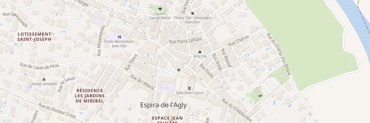 Plan du 24 Rue du Quatre Septembre à Espira-de-l’Agly