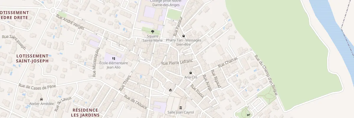 Plan du 2 Rue Jean Jacques Rousseau à Espira-de-l’Agly