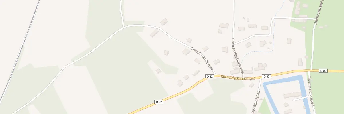 Plan du 3 Che du Dordon à Belleville-sur-Loire