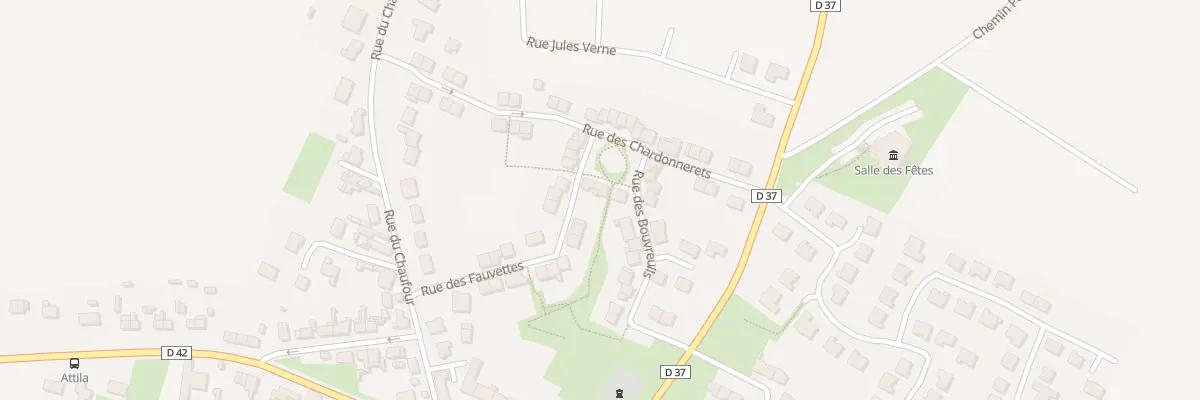 Plan du 19 Rue des Fauvettes à Athies