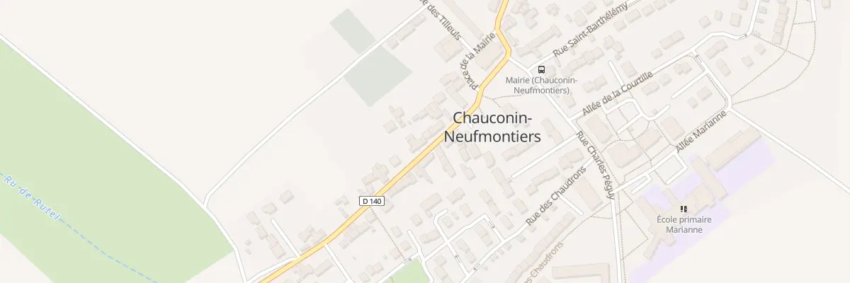 Plan du 10 Rue Pierre Charton à Chauconin-Neufmontiers