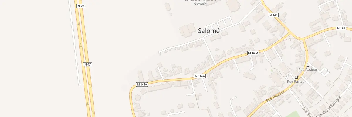 Plan du 58 Rue Victor Hugo à Salomé