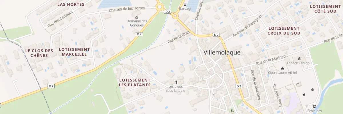 Plan du 9 Rue du Pas de la Grand à Villemolaque