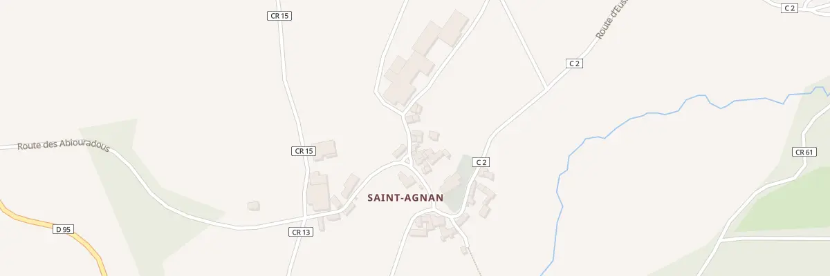Plan du 5137 Saint Agnan à Ségur