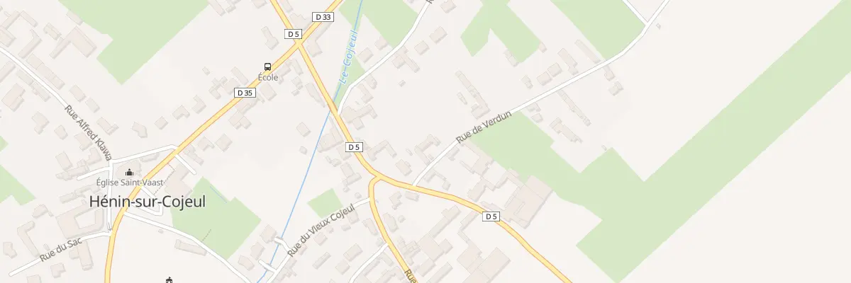 Plan du 4 Rue de Verdun à Hénin-sur-Cojeul