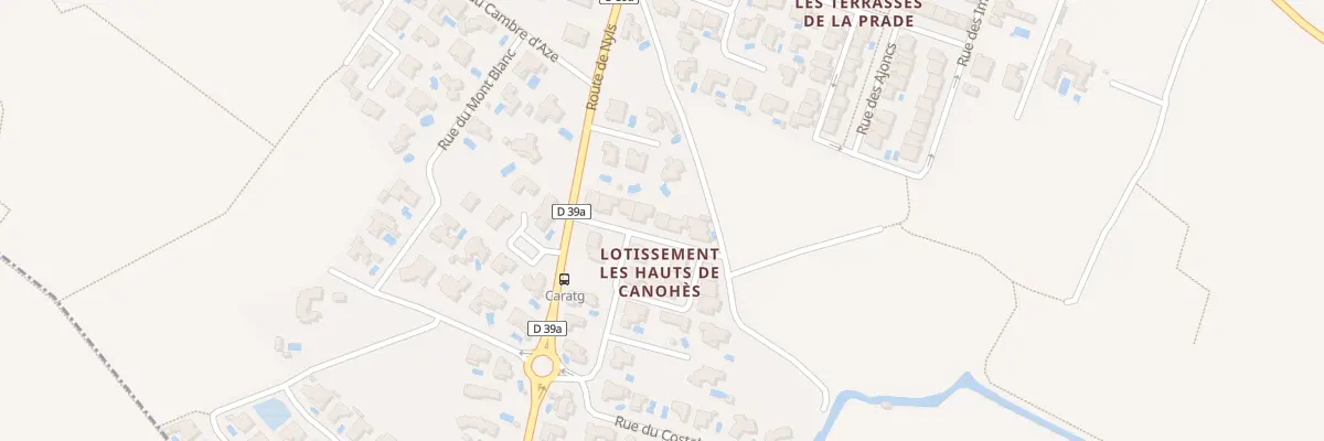 Plan du 9 Rue du Pic des Camporells à Canohès