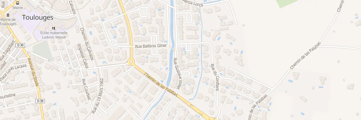 Plan du 35 Rue Gustave Violet à Toulouges