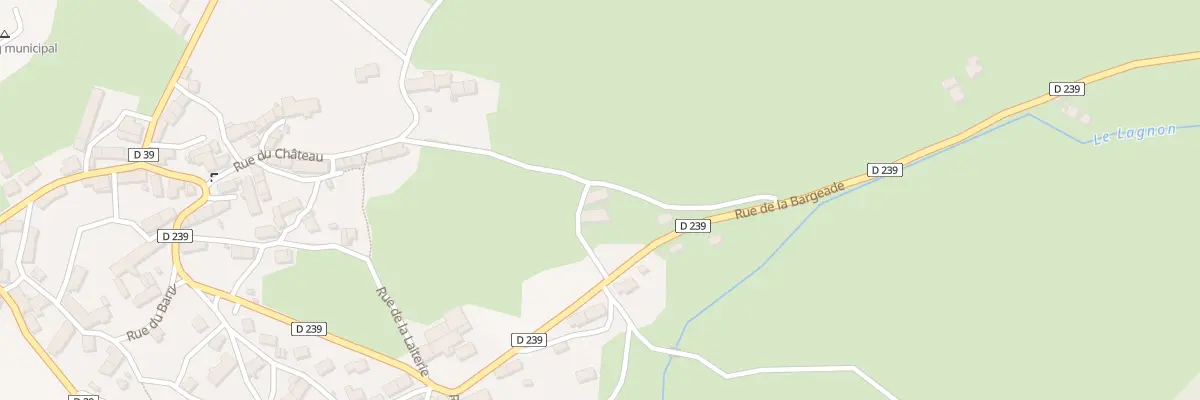 Plan du 5052 Le Bourg à Albepierre-Bredons