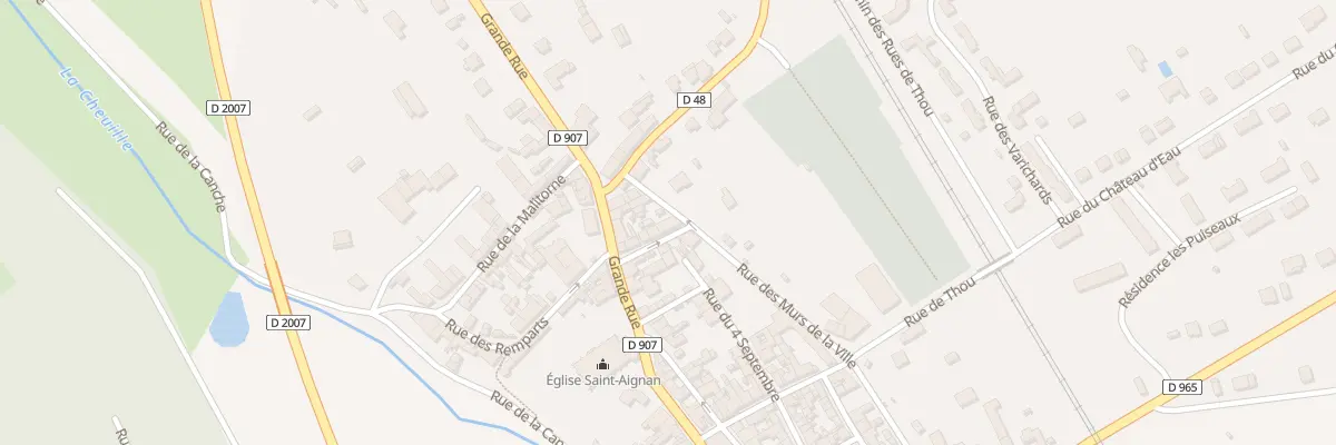 Plan du 2 Rue des Remparts à Bonny-sur-Loire