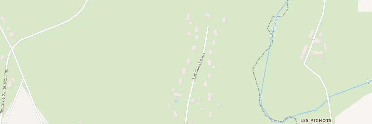 Plan du 11 Les Guindreaux à Montbouy
