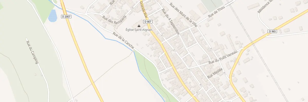 Plan du 93 Gr Grande Rue à Bonny-sur-Loire
