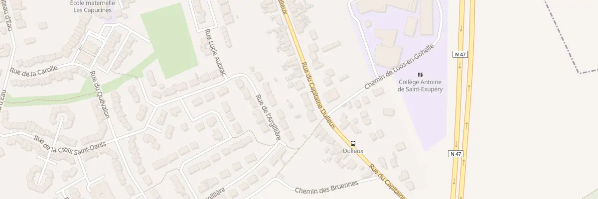 Plan du 43 Rue du Capitaine Dulieux à Douvrin