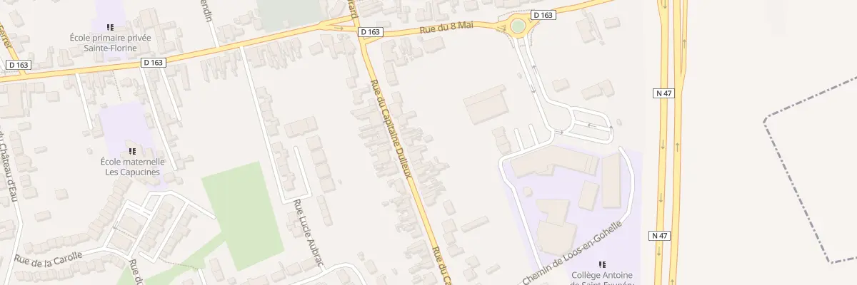 Plan du 16 Rue du Capitaine Dulieux à Douvrin