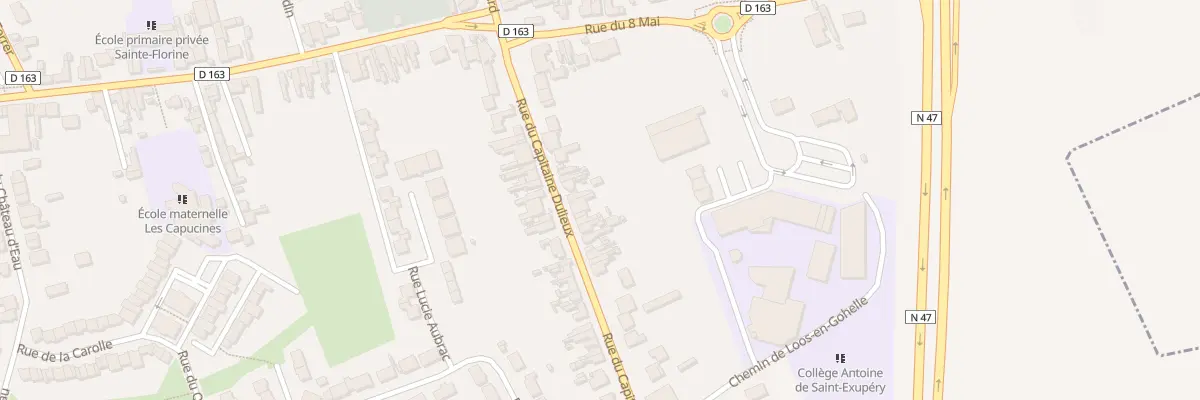 Plan du 18 Rue du Capitaine Dulieux à Douvrin