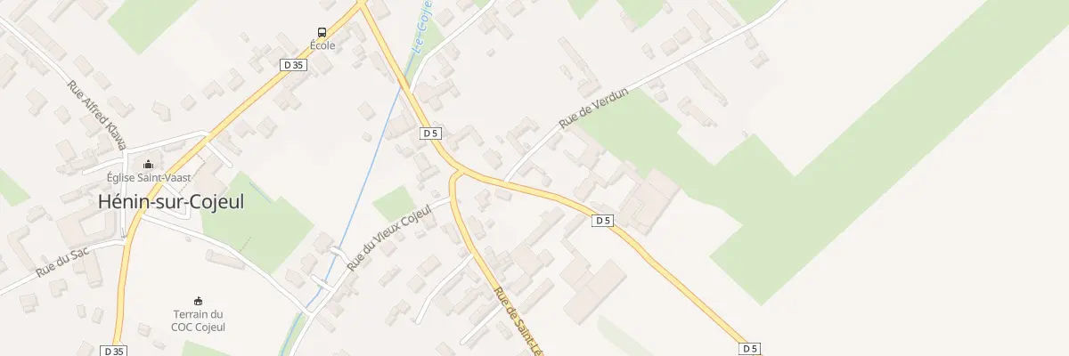 Plan du 1 Rte de Croisilles à Hénin-sur-Cojeul