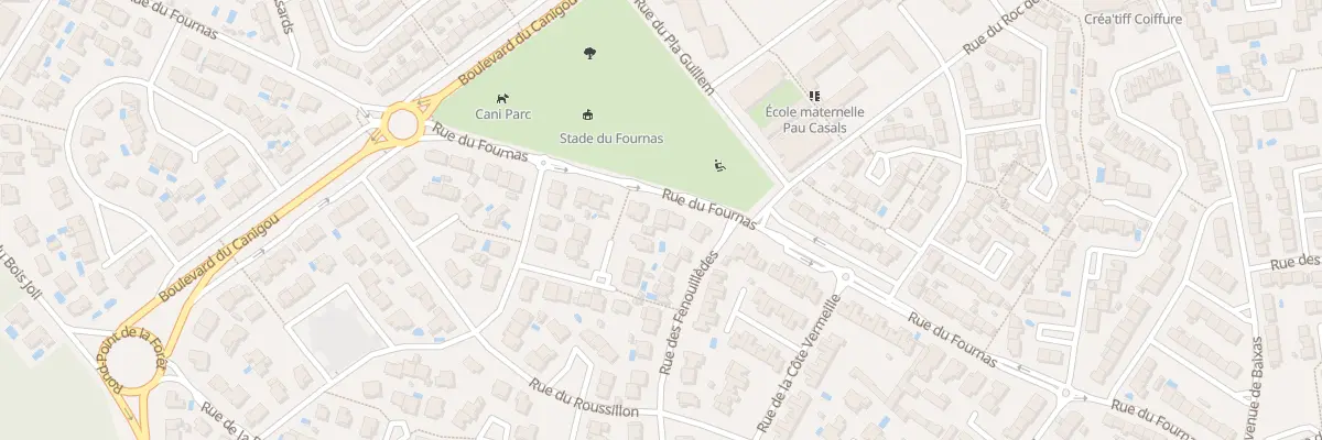 Plan du 54 Rue du Fournas à Saint-Estève