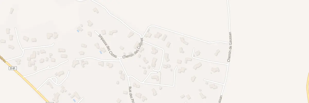 Plan du 2 Imp des Micocouliers à Saint-André-de-Roquelongue