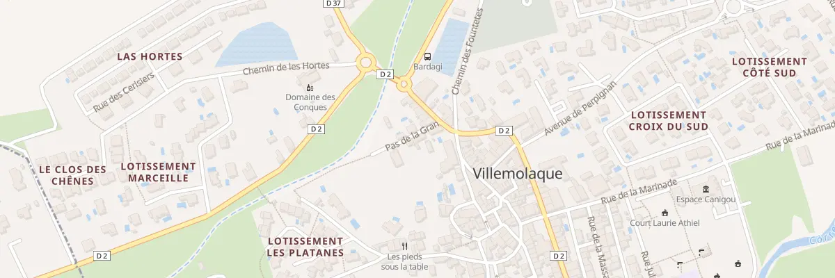 Plan du 3 Rue du Pas de la Grand à Villemolaque