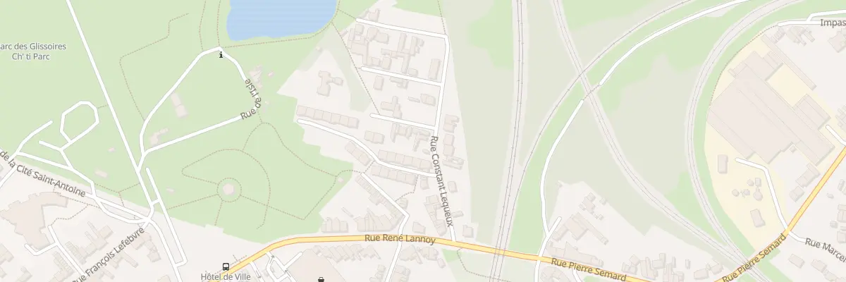 Plan du 18 Rue Constant Lequeux à Avion