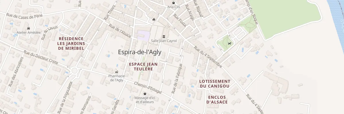Plan du 10 Rue de la Fabrique à Espira-de-l’Agly