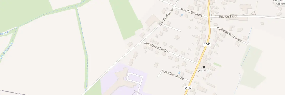Plan du 11 Rue Marcel Poulin à Lassigny